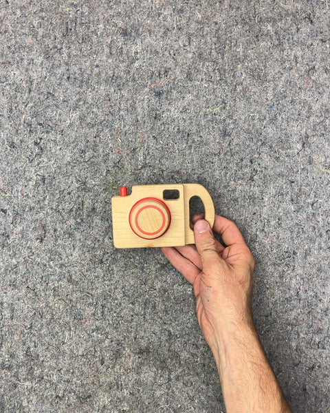 Wooden Toy Camera
