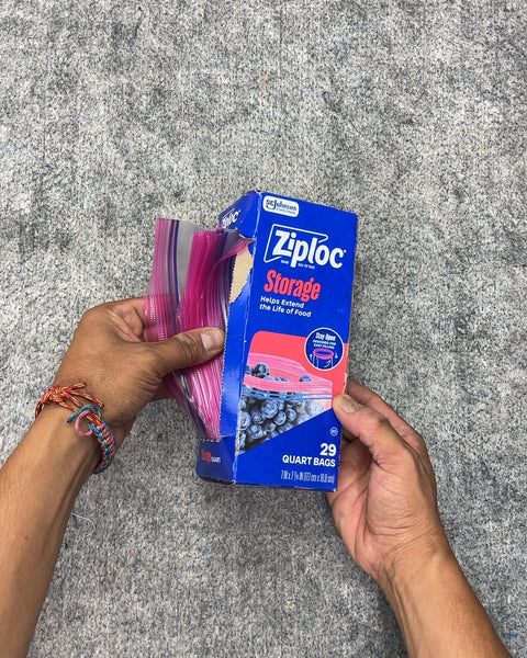 Bunch of Ziploc Storage Quart Bags