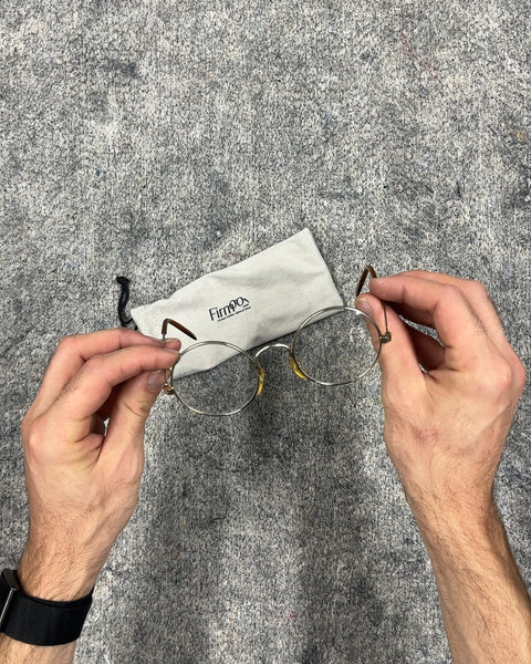 Very Round Frame Glasses Made In Taiwan