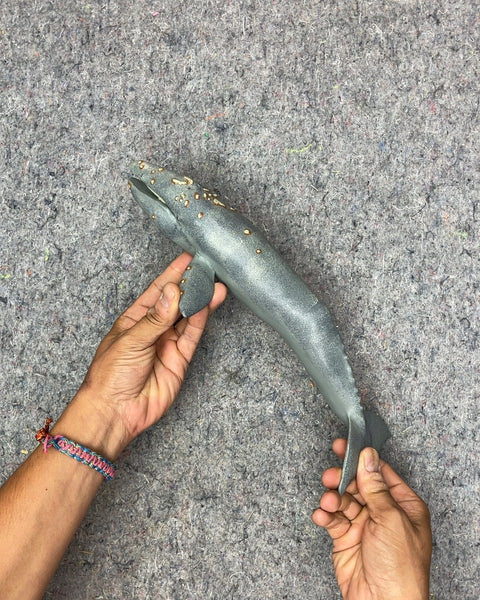 Gray Whale Figurine