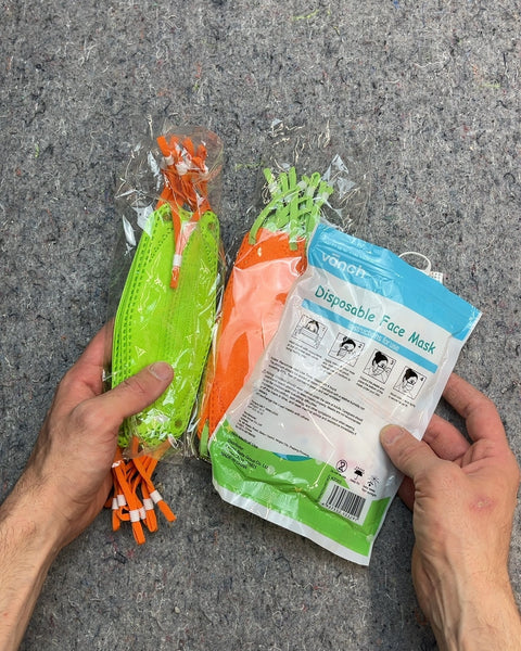 Bunch Of Kids Face Masks
