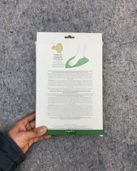 Daily Concepts Daily Leaves of Life Silicone Feet Scrubber