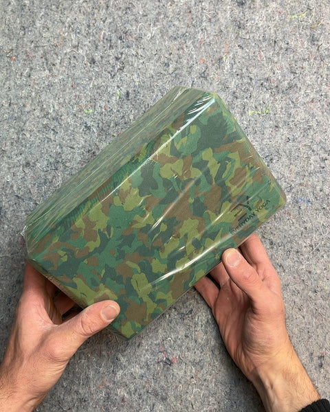 Another Everyday Yoga Camouflage Yoga Block
