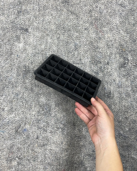 Black Silicone Ice Cube Tray