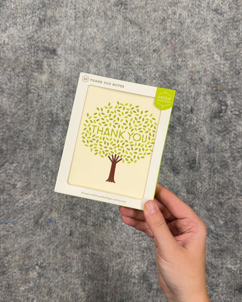 Green Inspired Thank You Notes