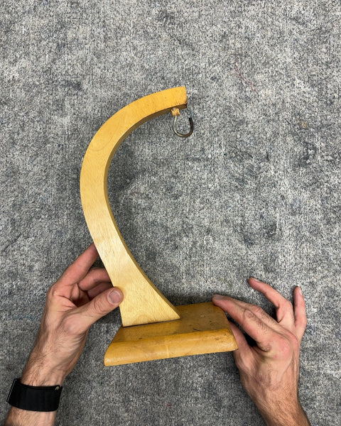 Wooden Banana Hanger Stand