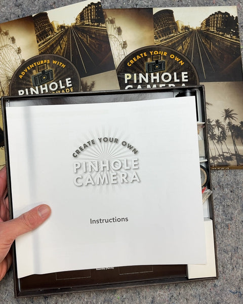 Create Your Own Pinhole Camera Kit With A Nice Book Too
