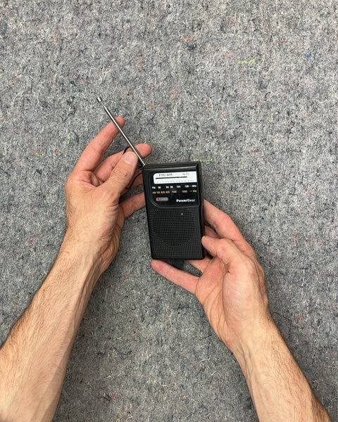 PowerGear FM AM Portable Radio, Works!
