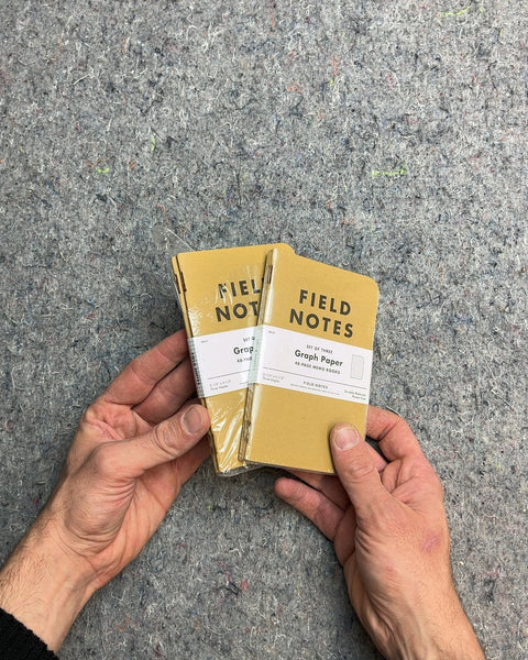 Field Notes Graph Paper Memo Books, Set of 5
