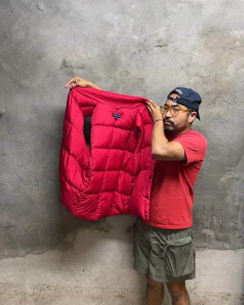 Lands' End Red Puffer Vest, Size M