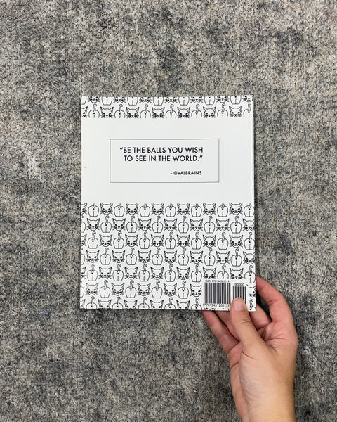 Cat Butts A Coloring Book