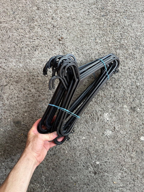 20+ Black Plastic Hangers