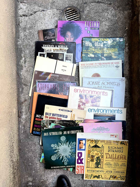 20+ Vintage Vinyl Records Collection