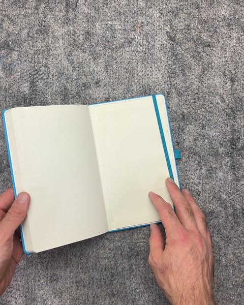 Bombay Sapphire Blue Lined Notebook
