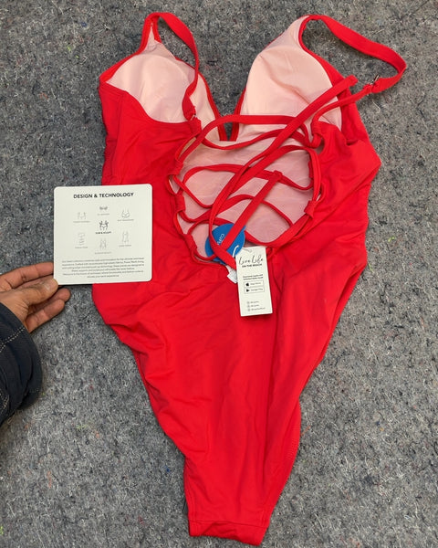 Coco Reef Wonder Swim One Piece Swimsuit, Sz Large