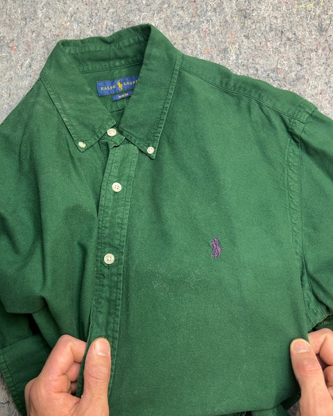 Ralph Lauren Slim Fit Button-Down Shirt, Size L