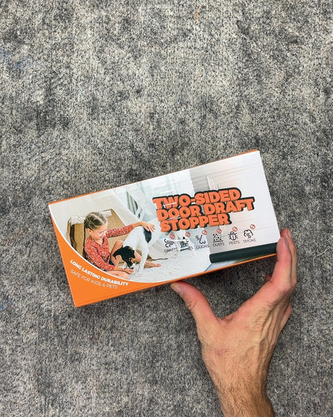 Unopened Two-Sided Door Draft Stopper