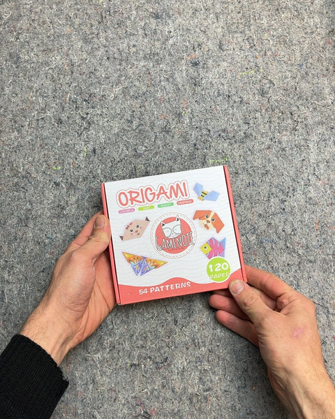 Origami Paper Kit with 54 Patterns