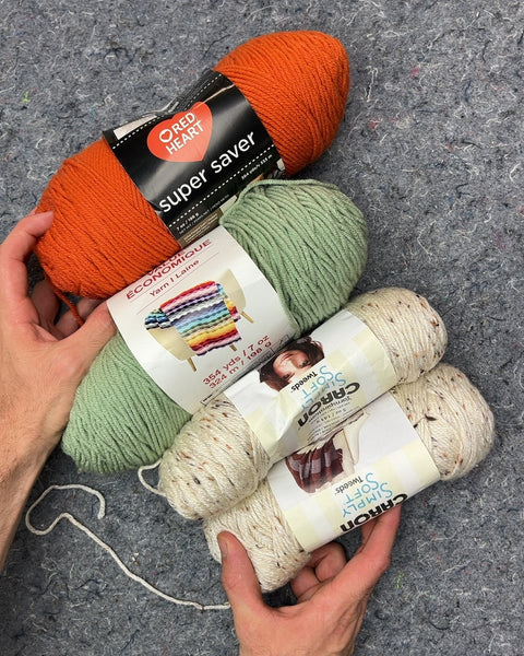 Assorted Yarn Skeins