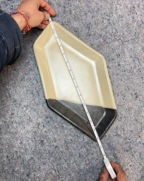 Sexy Two-Tone Ceramic Tray