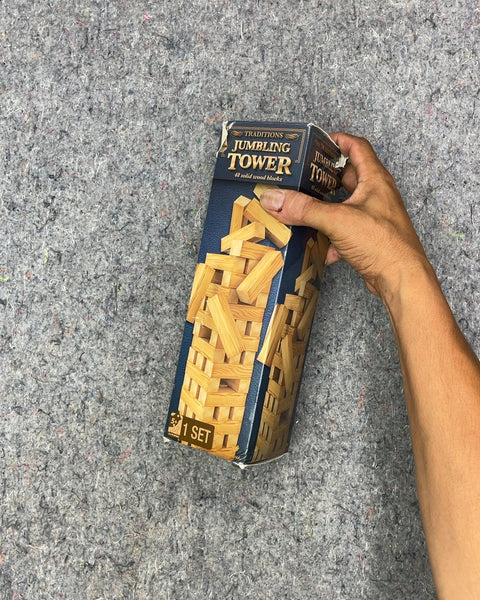 Traditions Jumbling Tower 48 Solid Wood Blocks