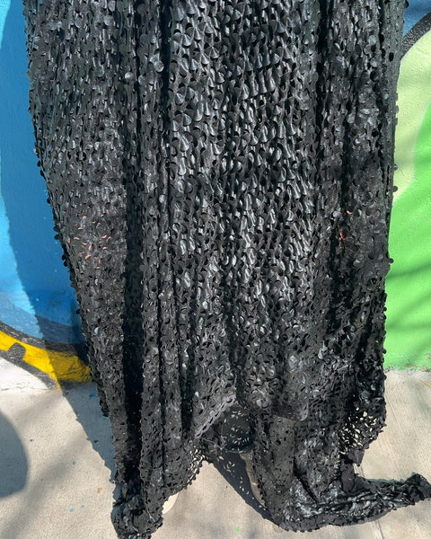 Black Mesh Fabric For... ?
