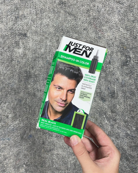 Just For Men Shampoo-In Color, Real Black
