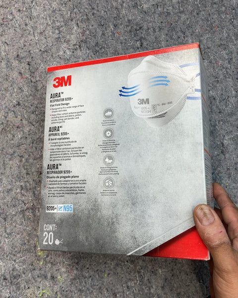 3M Aura Respirator 9205+, 20 Count
