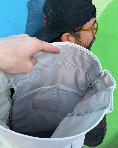IKEA White Backpack