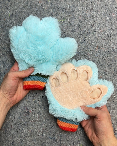 Furry Paw Gloves
