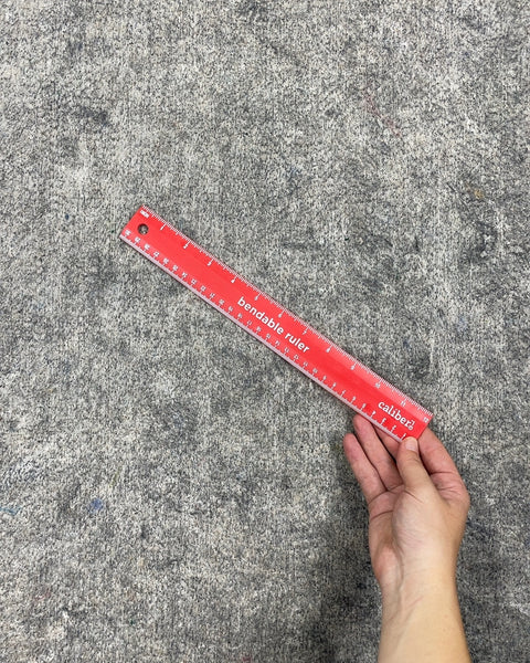 A Third Caliber Bendable Ruler