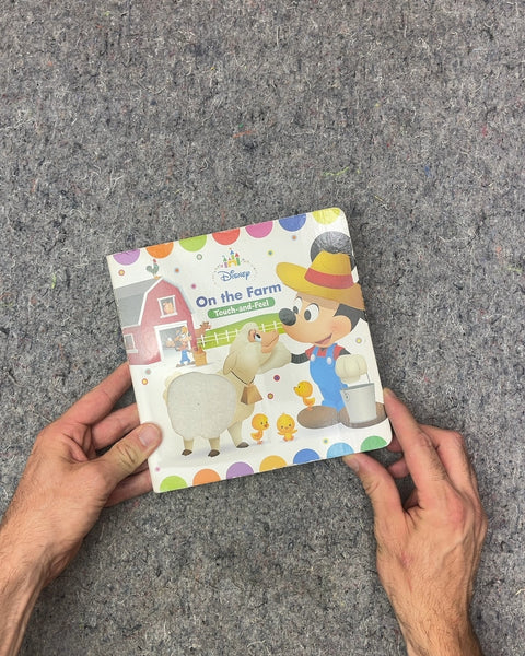 Disney On the Farm Touch-and-Feel Book