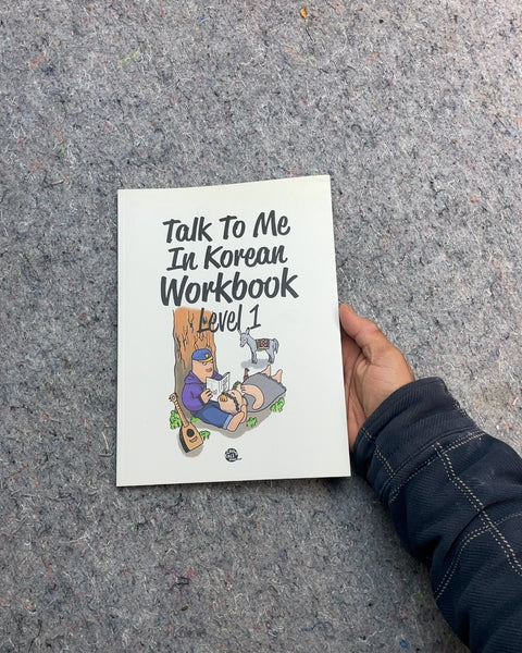 Talk To Me In Korean Workbook Level 1