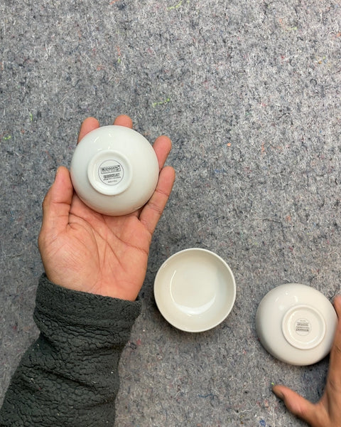 Kobenstyle White Ceramic Bowls