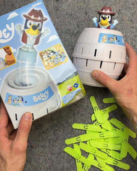 TOMY Pop Up Bluey Game