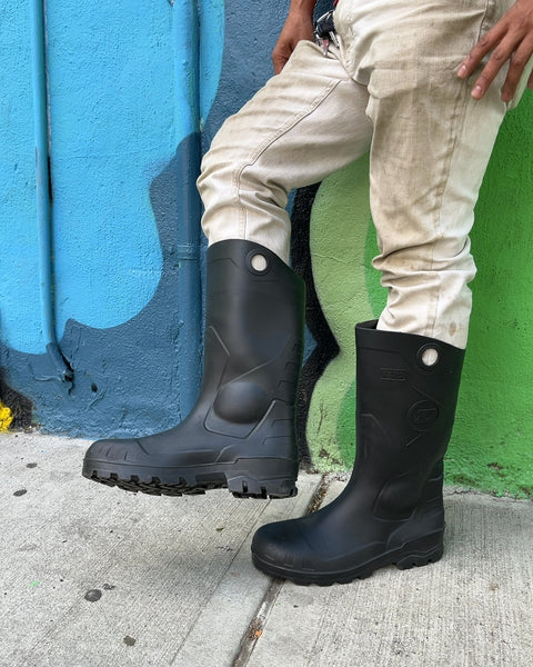 Dunlop Chesapeake Waterproof PVC Rubber Boots, Size US 11 W or 13 M