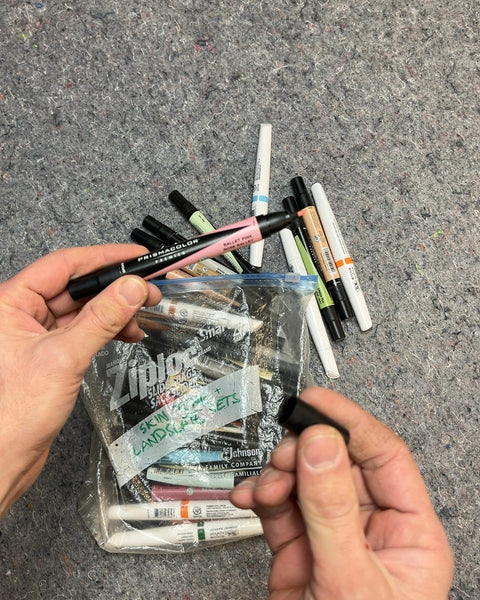 A Ziploc Bag Of Super Good Markers