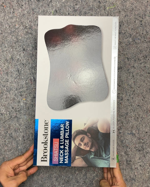 Brookstone Shiatsu Massage Pillow with Heat