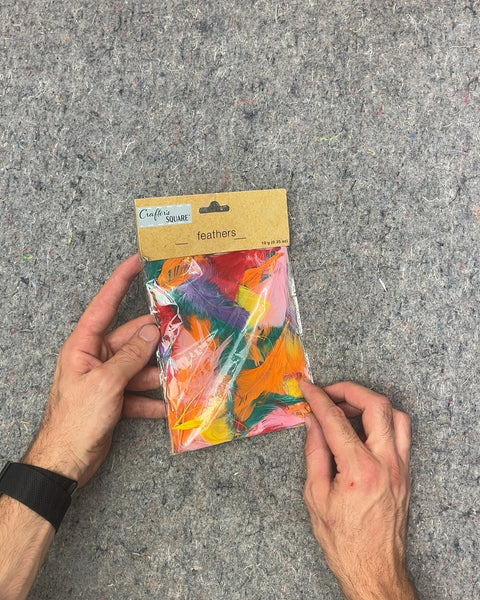 Craft Square Feathers
