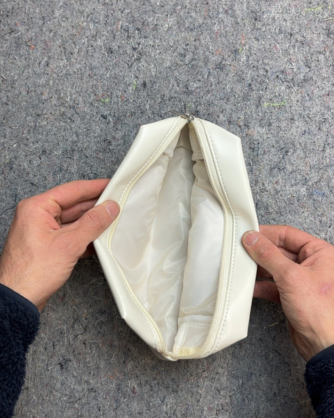Another White Zippered Travel Toiletry Bag