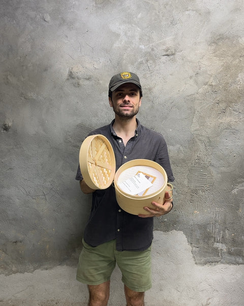 Brand New 3-Tier Bamboo Steamer Basket