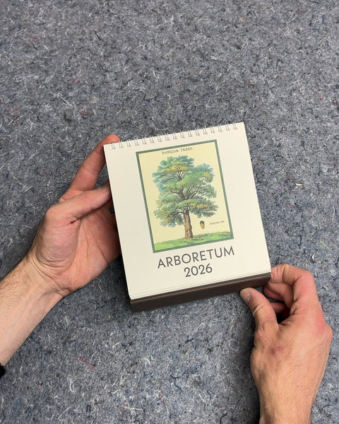 Pretty Arboretum 2026 Desk Calendar