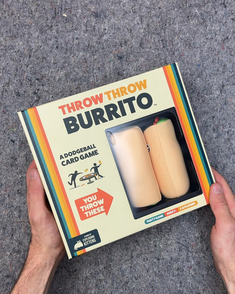 Throw Throw Burrito Dodgeball Card Game