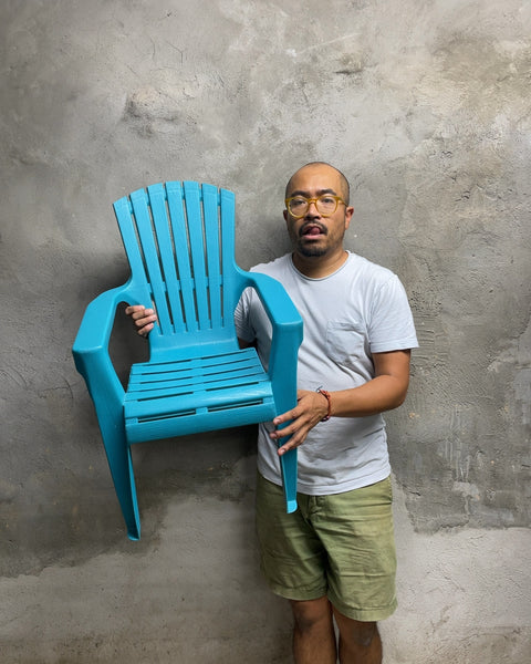Kids Plastic Adirondack Chair