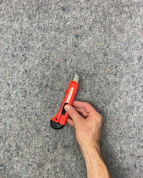 Red Utility Knife