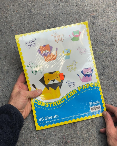 Another Set Of Construction Paper, 48 Sheets