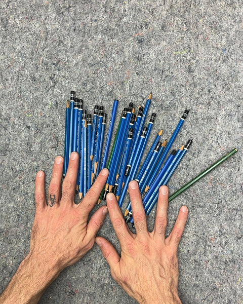 Assorted Staedtler Mars Lumograph Pencils