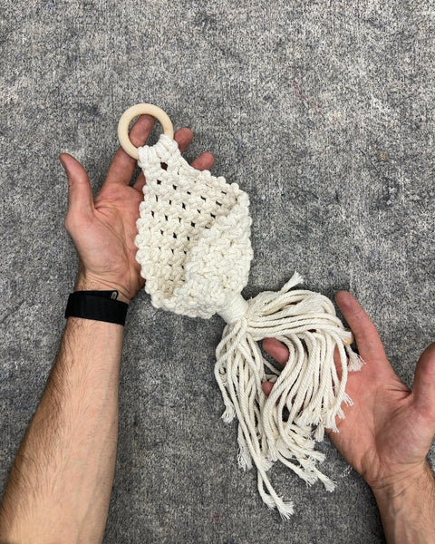 Lil' Macrame Hanging Basket