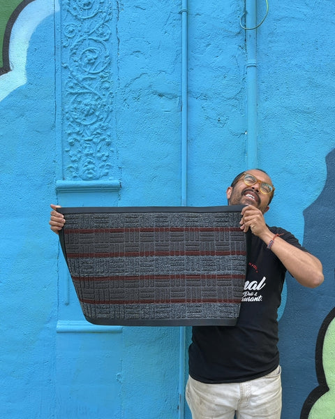 Patterned Doormat, 18x28"