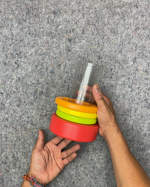 Lovevery Colorful Stacking Rings Toy